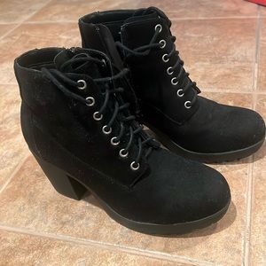 Soda booties 7.5 - may run a little big